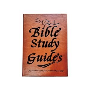 sdjtc 66 page bible study guide with a pu leather cover, featuring daily scripture excerpts for prayer, reflection, and deepening of faith and knowledge